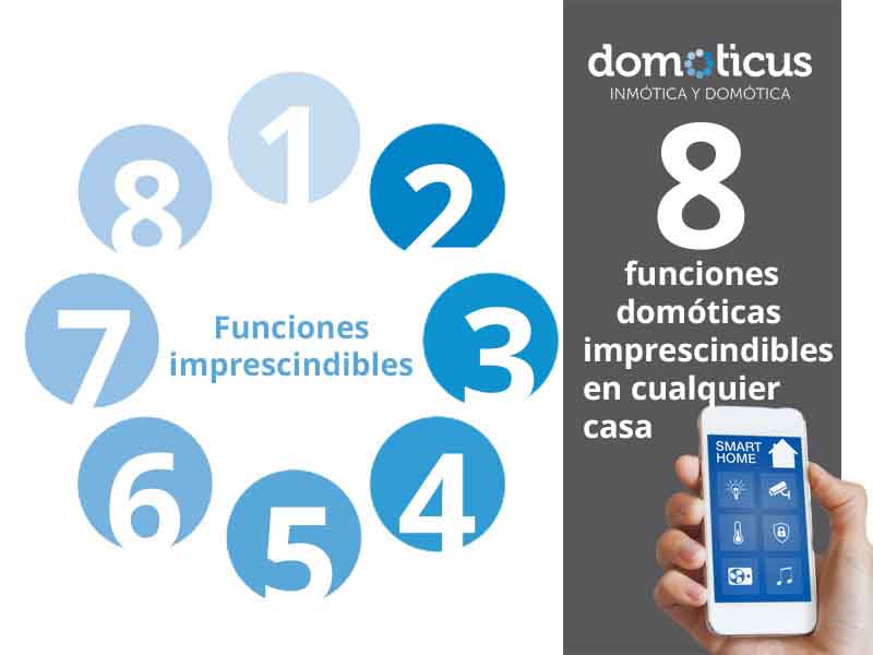 8 funciones domóticas imprescindibles en cualquier casa