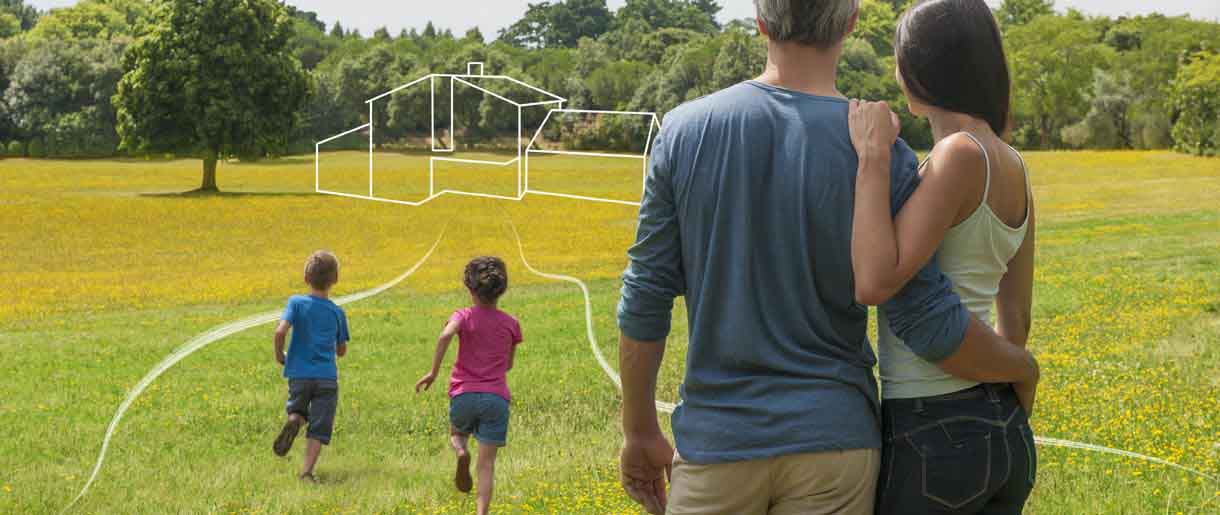 Aquí construiremos la casa para todos